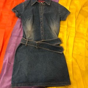 Denim dress